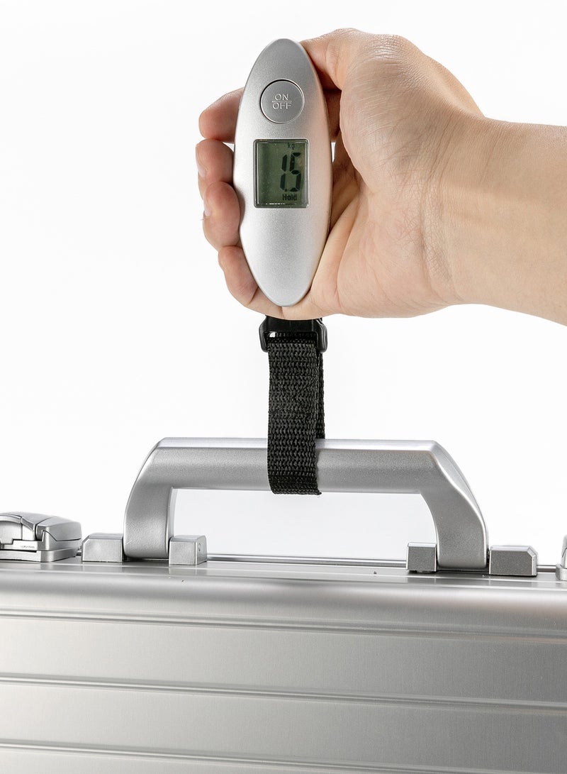 epicarma Digital Hanging Luggage Scale 40kg/110lb Portable Travel Baggage Scale with LCD Display – High Precision Handheld Suitcase Weight Scale, Compact Electronic Hook Scale for Travel & Home Use - Image 1