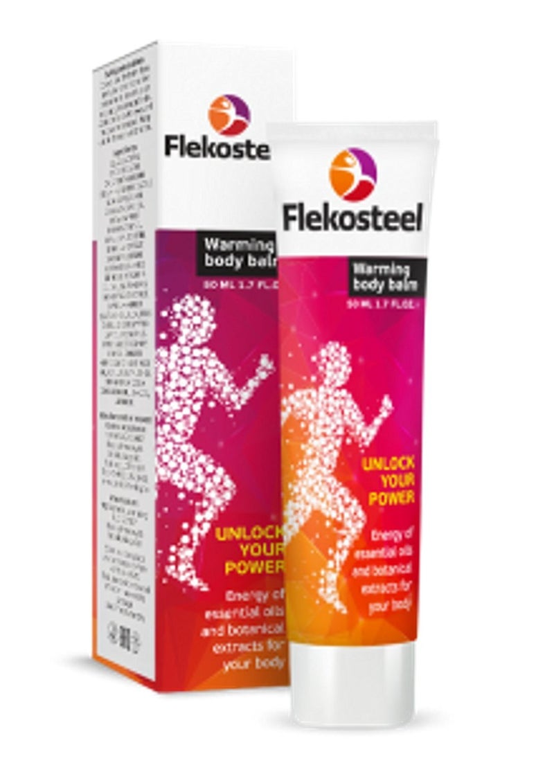 Flekosteel 3 Tubes Hendel`s Garden Warming Body Balm 150 ml 5.1 fl oz - Image 1