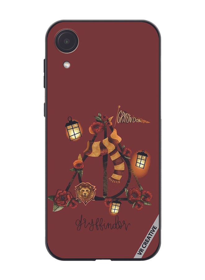 VR CREATIVE Protective Case Cover For Samsung Galaxy A03 Core Gryffindor Design Multicolour - Image 1