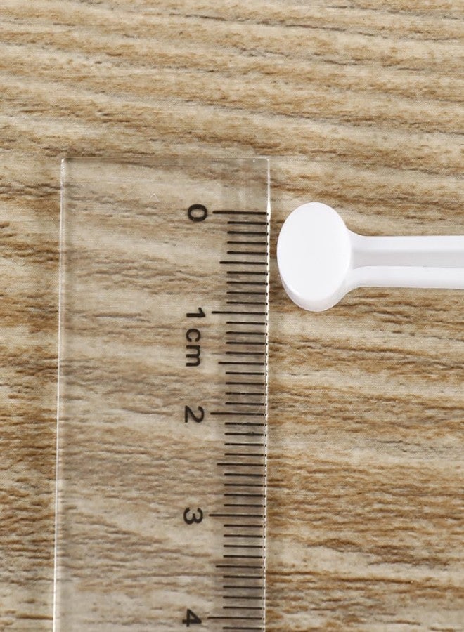 GSHLLO 50 Pcs 0.25ml Mini Measuring Spoons Tiny Plastic Scoops Micro Teaspoon Scoops Long Handle Scoop Small Kitchen Spoon Measurement Tools for Seasoning - Image 4