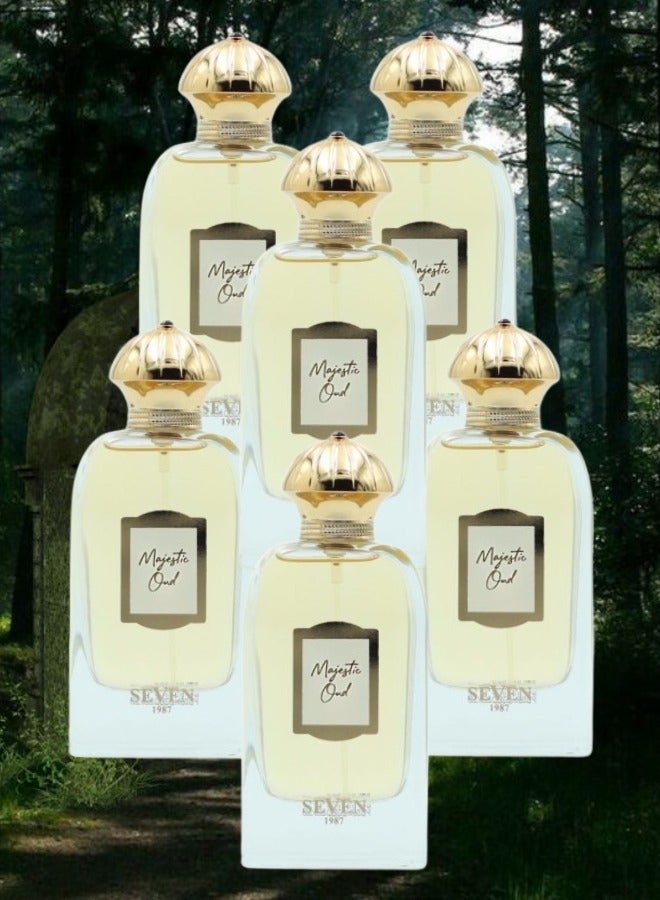 6 قطع عطر ماجستك عود 100مل