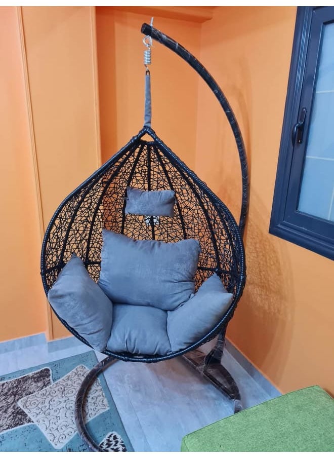 Sampa Rattan Sampa Rattan Swing Chair – Perfectly Crafted for Your Personal Relaxation.  - Image 1