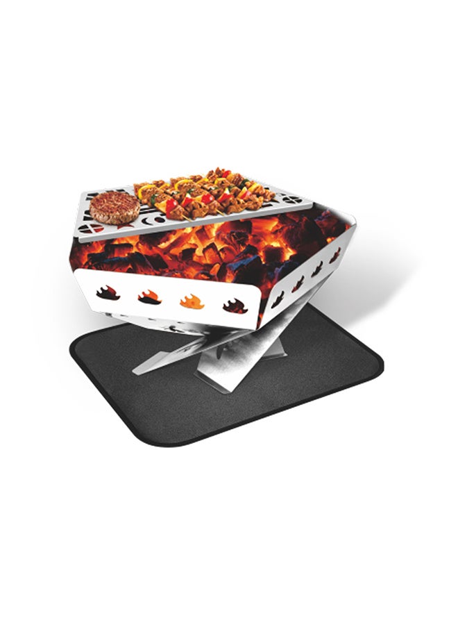 السنيدي حصيرة واقية مغلفة بالسيلكون مقاومة للاشتعال 35* 35* 0.08 سم- مقاومة عالية للحرارة - Image 3