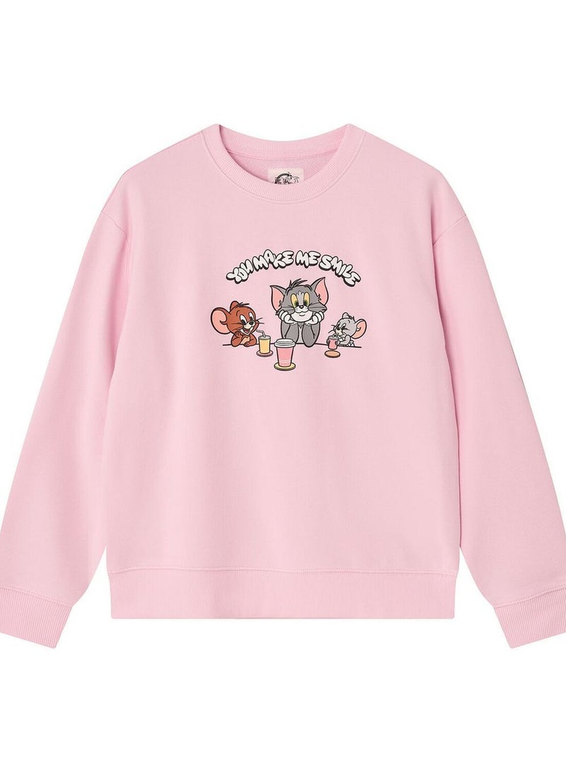 GIORDANO Women’s Tom & Jerry Limited Edition Sweatshirt - Image 1