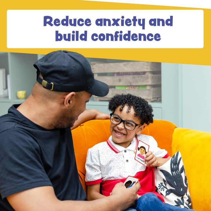 Amonev Special Needs My Communication Cards for Special Ed, Speech Delay Non Verbal Children and Adults with Autism 27 Flash Cards for Visual aid or cue Cards - Image 4