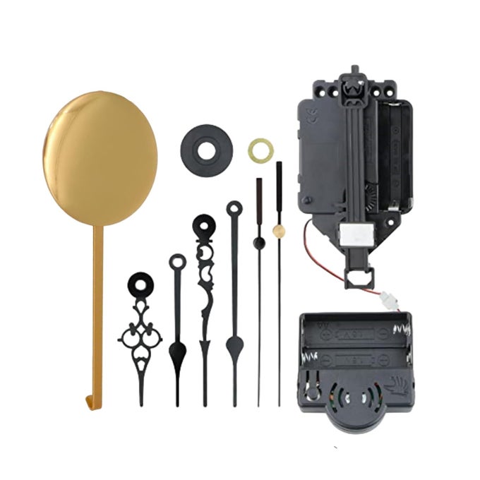 QUARTZ PENDULUM TRIGGER CLOCK MOVEMENT CHIME MUSIC BOX COMPLETER DIY WALL MECHANISM REPAIR PARTS REPLACEMENT WITHMAXIMUM DIAL DIAMETER 95INCH