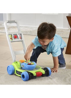 vtech Pop And Spin Mower Toy Summer Outdoor Push Toys - Green  - Image 3