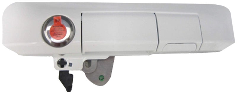 POP & Lock – Manual Tailgate Lock with Bolt Technology for Toyota Tacoma, Fits 2005 to 2015 Models (Super White, PL5403) - Image 1