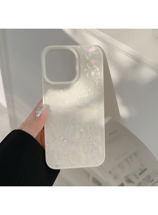 NIBEMINENT The Texture Of White Fritillaria Bulbs Protective TPU Case Cover For iPhone 16, Matte White