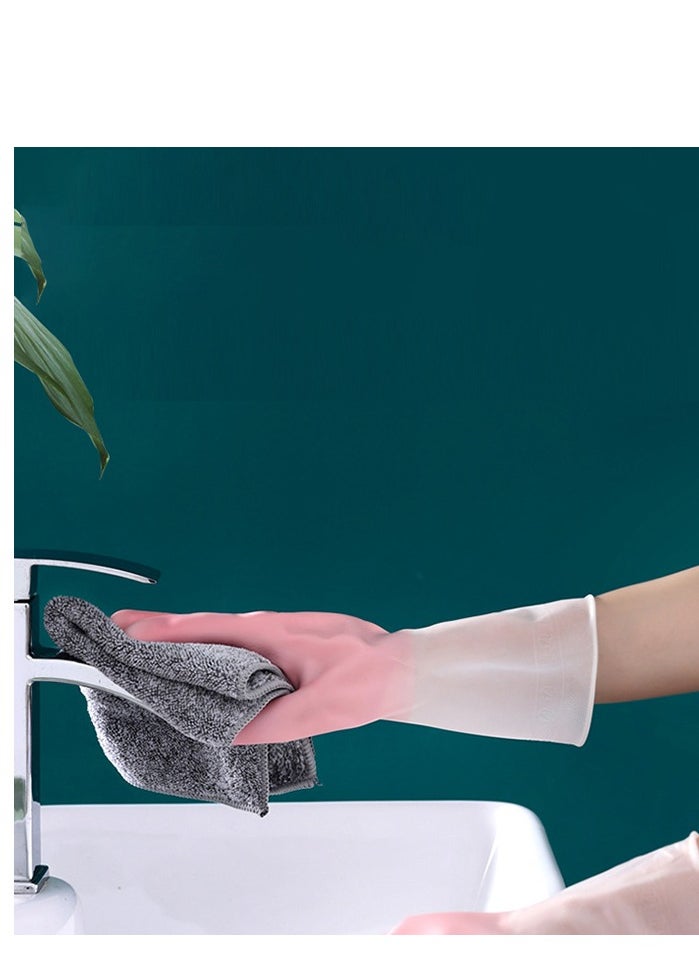 Generic Multifunctional Kitchen Dishes Cleaning Waterproof Long Sleeved Skin Care Gloves  - Image 5