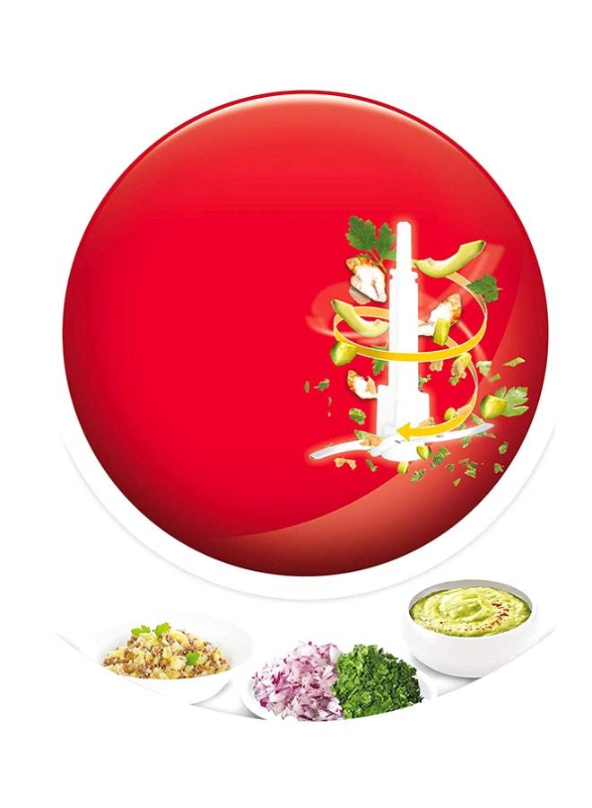 Moulinex Turbo Speed Chopper 400 W AT 7111 White/Clear - Image 5