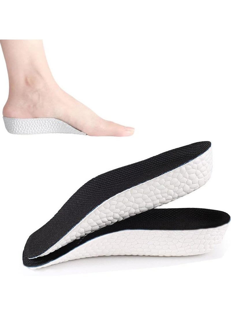 GUDOO - 1 Pair Inner Height Increasing Insole 3.5Cm Heel Lift Foot Pads Invisible Hidden Soft Heel Cushion - Image 1