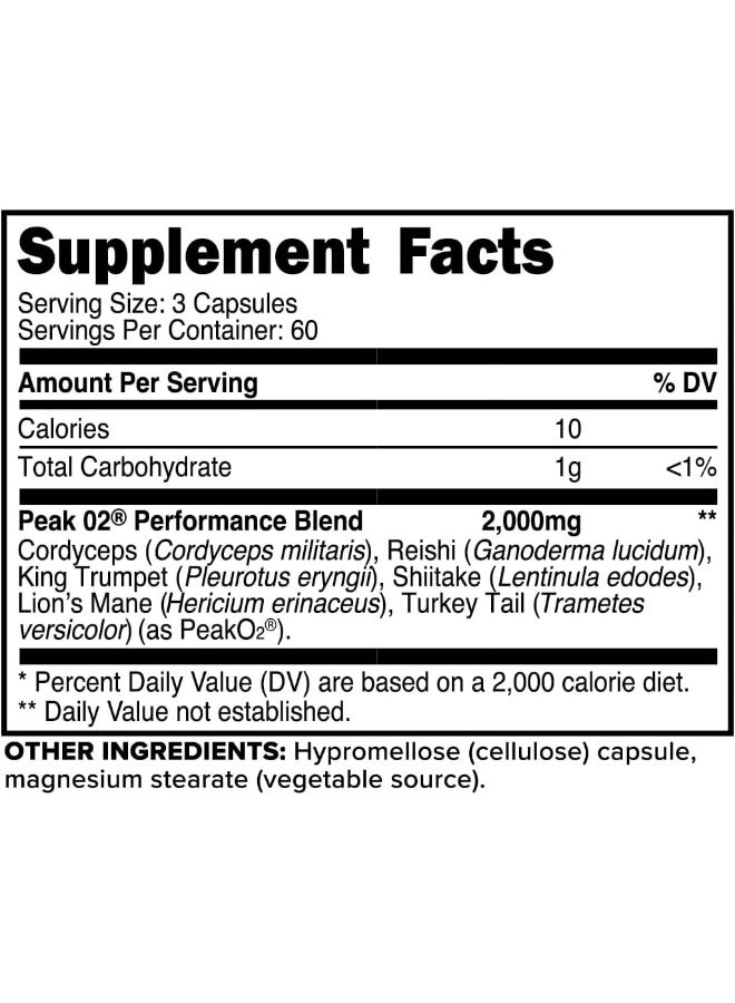 Primaforce Peak O2 Performance Mushroom Powered Oxygen Absorption Booster - Image 2