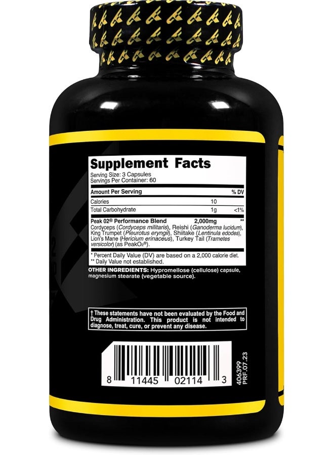 Primaforce Peak O2 Performance Mushroom Powered Oxygen Absorption Booster - Image 4