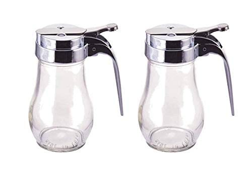 Great Credentials Great Credentials Syrup Dispenser with Cast Zinc Top 14Ounce 2 14 OZ