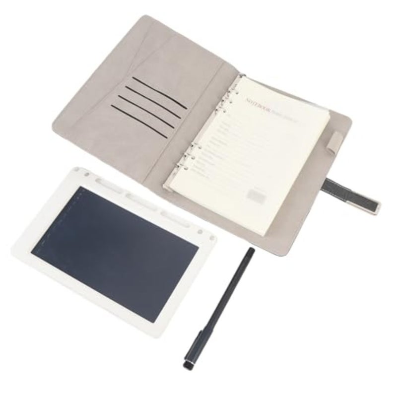 Digital Smart Pen Notebook and Writing Board Set for learning and drawing, ABS plastic body in black, real-time synchronization, Bluetooth 5.0, OCR recognition, offline functionality - Image 3