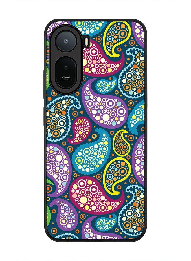 Stylizedd Rugged Case for Xiaomi Redmi A7 Pro 4G / Poco C81 / Poco C81 Pro / Poco C85x 5G- Slim Fit Hybrid Rubber Cover Indian Summer