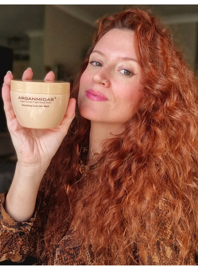 أرجان ميداس قناع الشعر الكيرلي من ارجان ميداس - Image 4