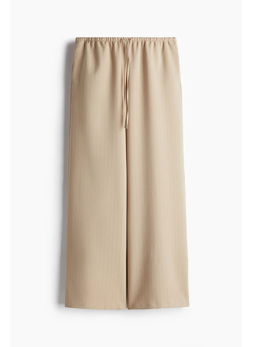 H&M Twill Drawstring Trousers