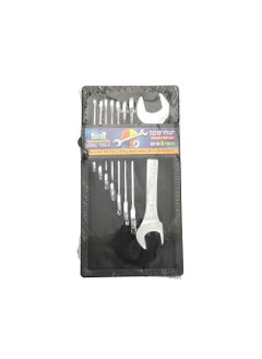 AGRICO TATA Agrico Double Sided Open End Wrench Spanner Set 6 To 20 mm Silver  - Image 2