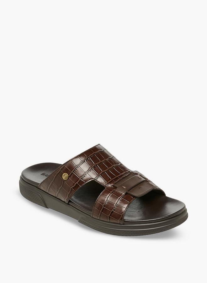 DUCHINI Men Leather Comfort Sandals - Image 3
