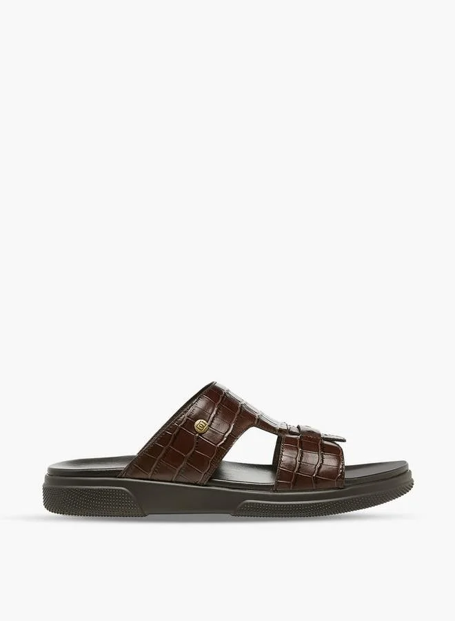 دوتشيني Men Leather Comfort Sandals