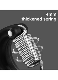 Deli Agnite Er021 Adjustable Hand Grip Strengthener – 5-60Kg Resistance Trainer With Anti-Slip Handles & Heavy-Duty Spring For Forearm, Wrist, And Finger Strength Training, Black Color.  - Image 4