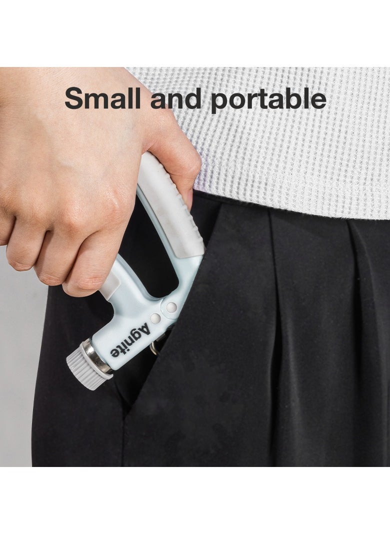Deli - Agnite Er021 Adjustable Hand Grip Strengthener – 5-60Kg Resistance Trainer With Anti-Slip Handles & Heavy-Duty Spring For Forearm, Wrist, And Finger Strength Training, Black Color. - Image 1
