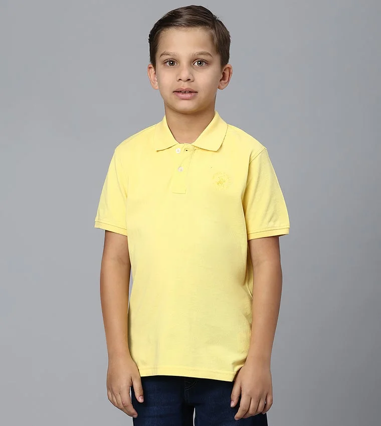 Beverly Hills Polo Club Logo Embroidered Short Sleeves Polo T-Shirt