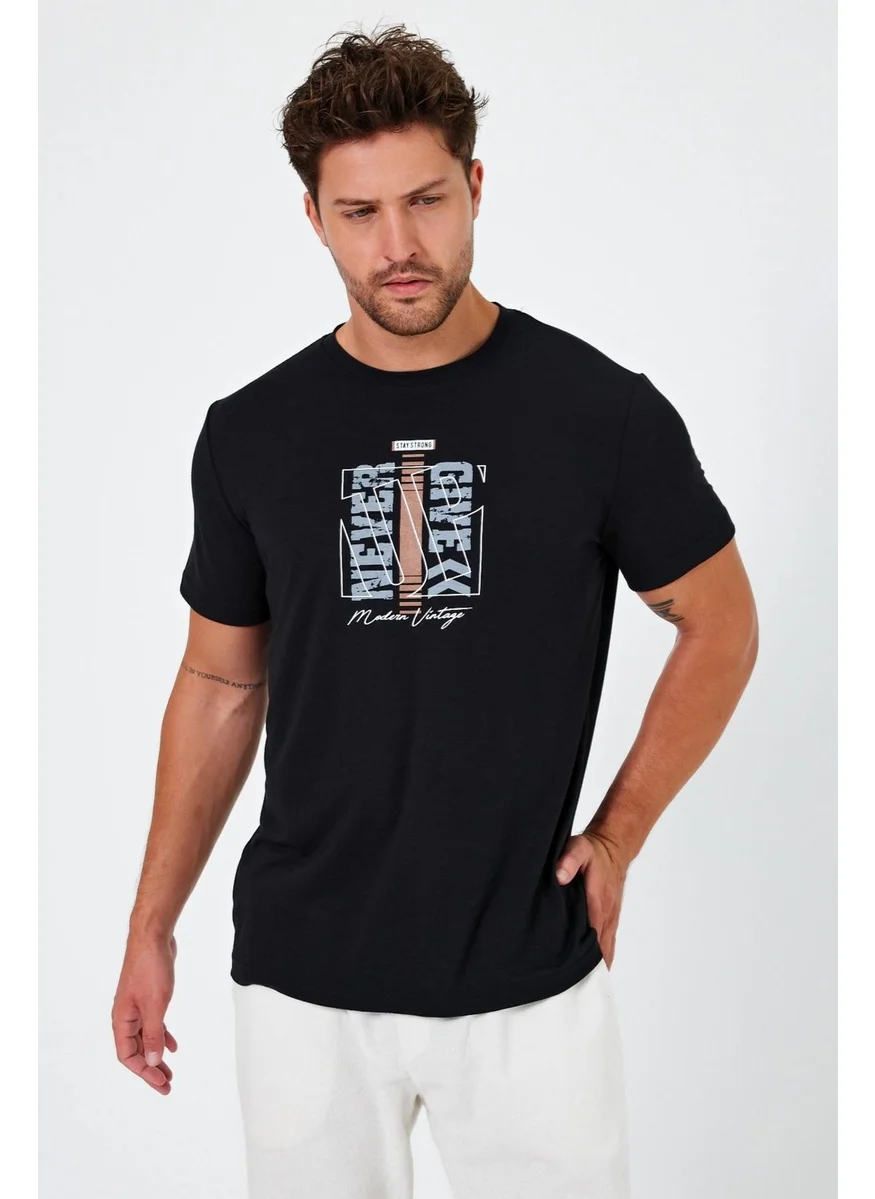 Alexander Gardi Printed Regular Fit T-Shirt (E24-00213)