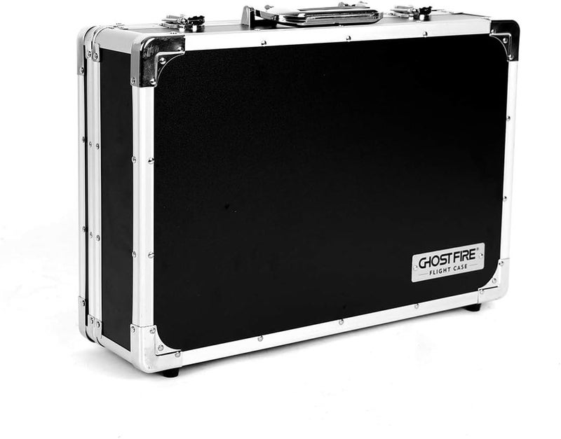 GHOSTFIRE Guitar Multi Effect Pedal Case 17.9x11.6x4.2in ，with Pedal Mounting Tape Fastener，Sturdy Locking Aluminum ，T series T-EC8 - Image 1