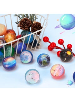 Pllieay 30Pcs Galaxy Bouncy Balls, 32Mmspace Bouncy Balls Bulk, Space Party Favors Rubber Balls For Kids Party Favors, Space Toys For Kids, Christmas Gift Bag Filling(30 Style)  - Image 5