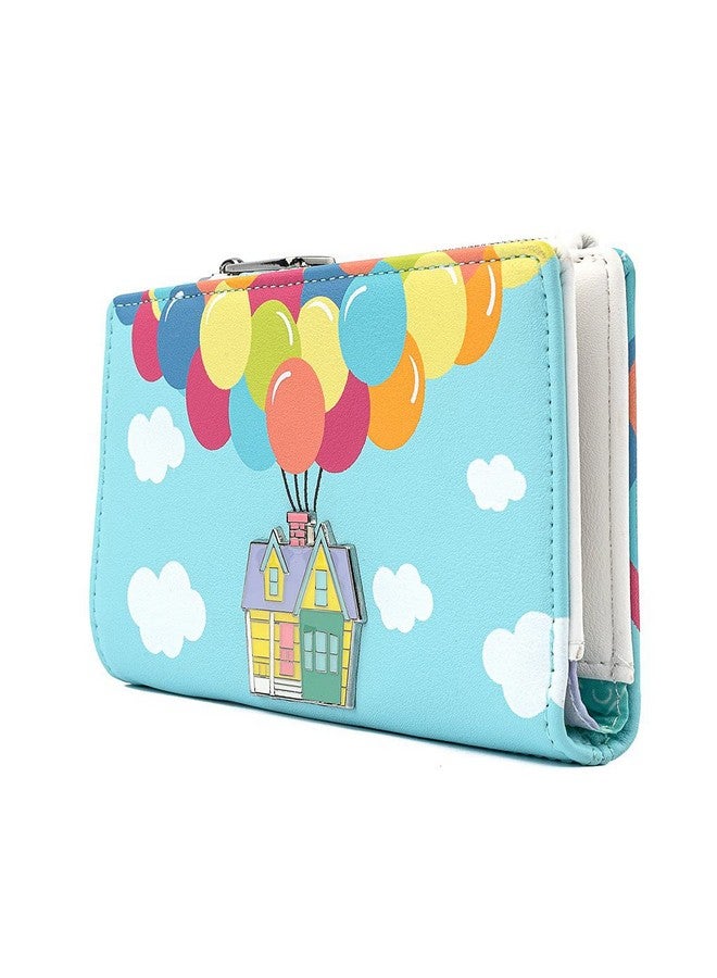 Loungefly Disney Up Balloon House Faux Leather Flap Wallet - Image 2