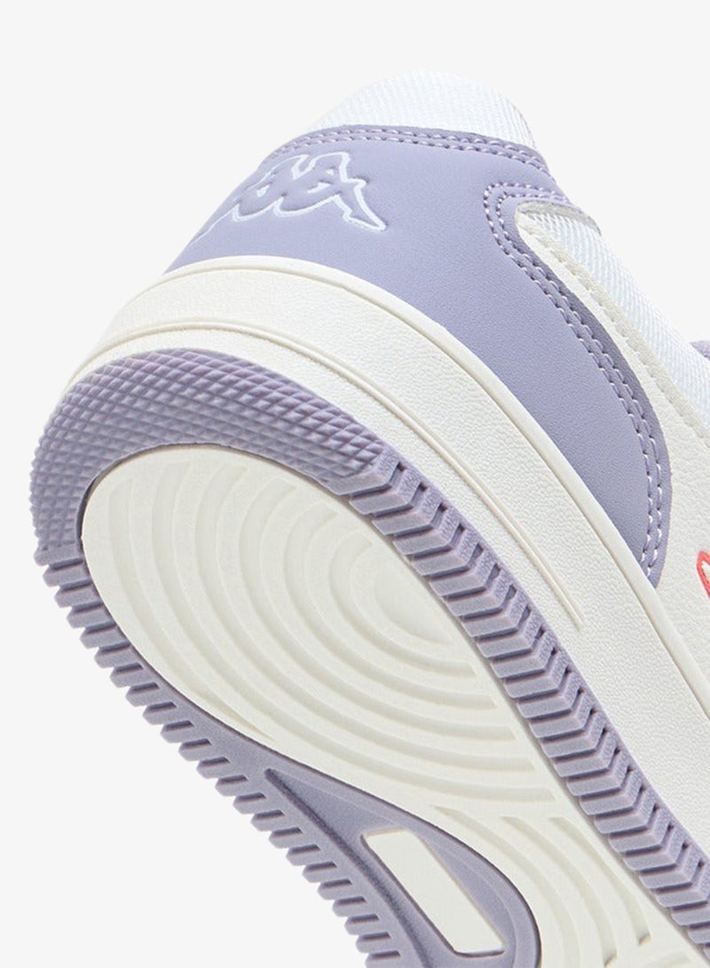 Kappa Girls' Panelled Low-Ankle Sneakers with Hook and Loop Closure - Image 5