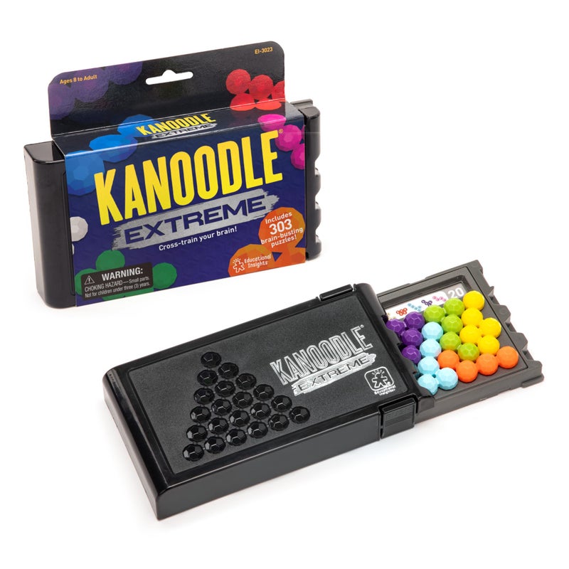 Educational Insights Kanoodle Extreme 3D Brain Teaser Puzzles Handheld Travel Games for Kids Single Player Brain Game Challenging Logic Puzzle Games and Gifts for Kids Teens Adults Ages 8 - Image 2