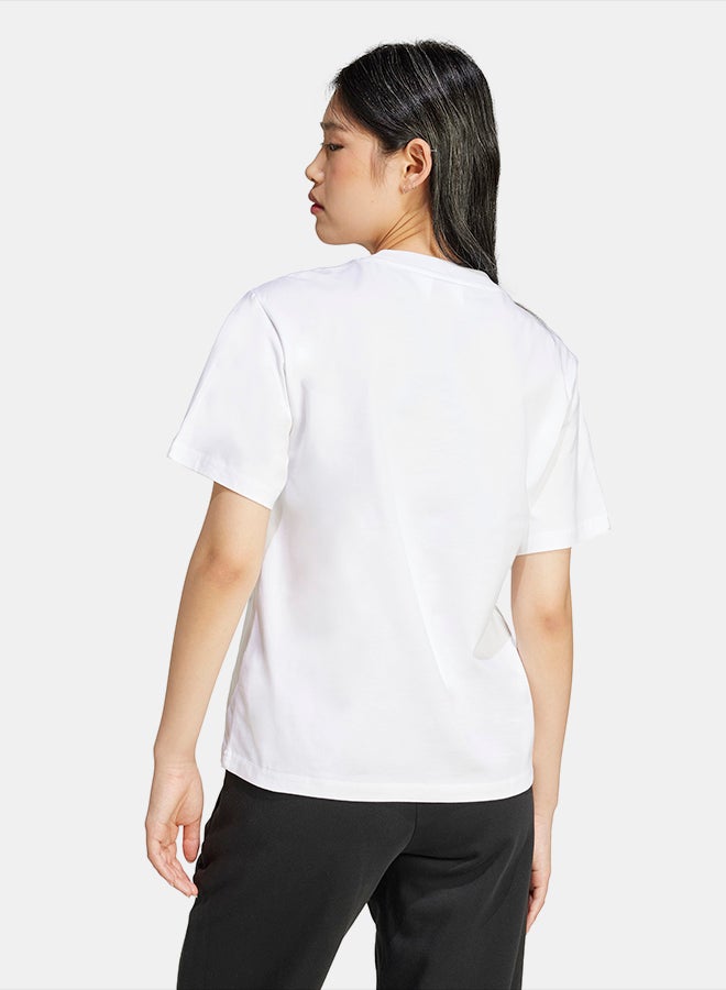Adidas Essentials Small Logo Cotton T-Shirt - Image 2