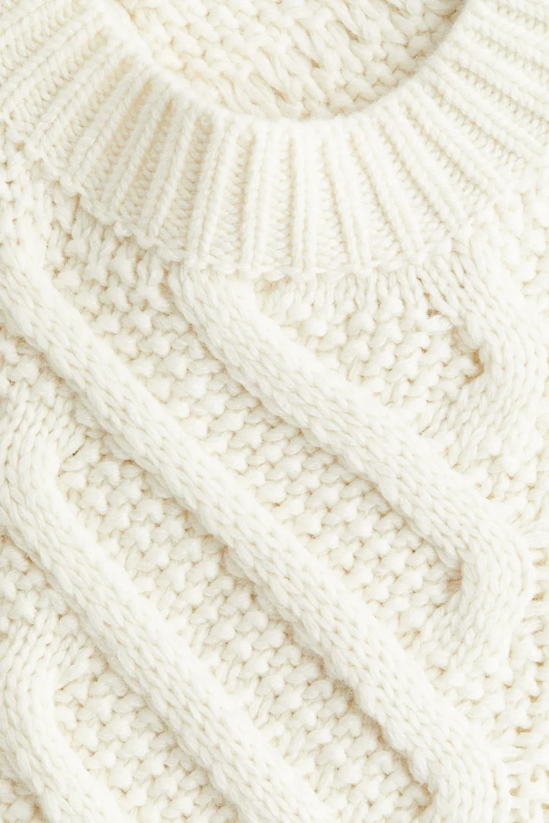 اتش اند ام كنزة من مزيج الصوف