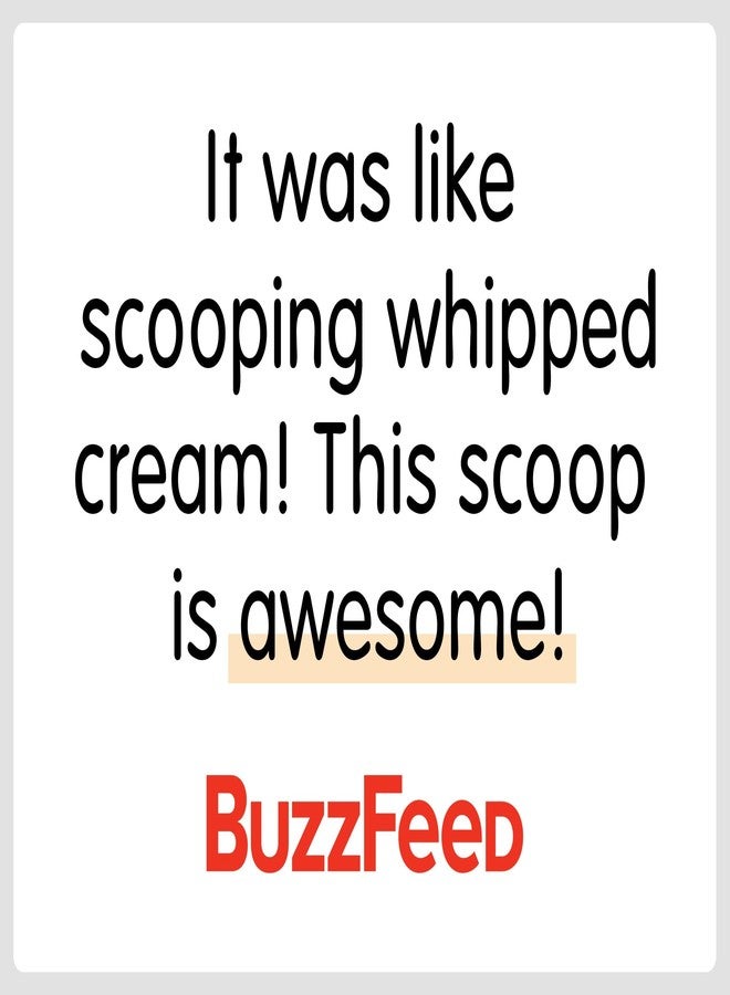 SUMO Stainless Steel Ice Cream Scoop With Ergonomic Handle - Sturdy, Dishwasher-Safe Scooper For Effortless Scooping and Serving Of Frozen Desserts, Comfortable Grip - Red - Image 5