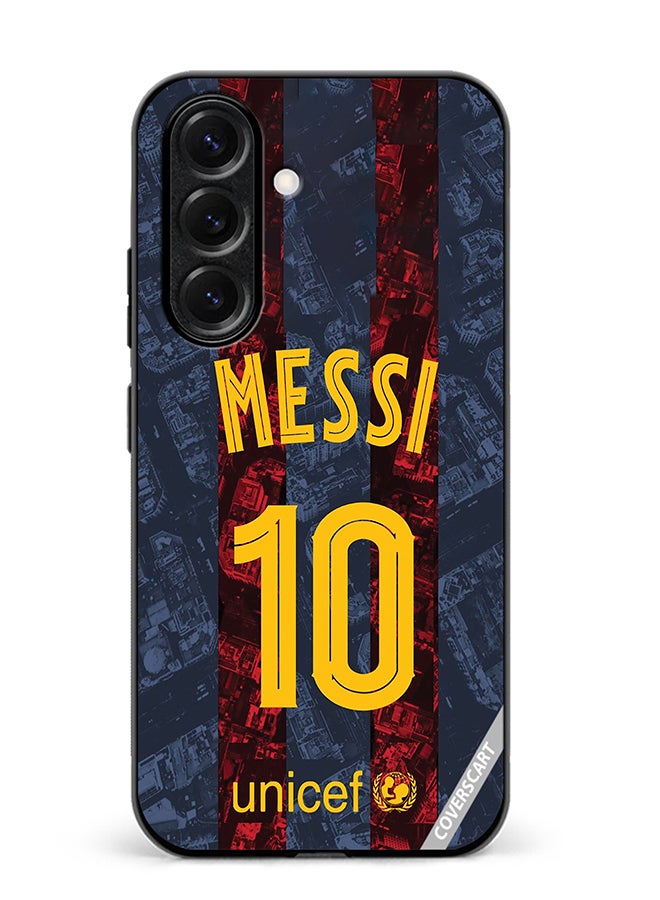 Protective Case Cover For Samsung Galaxy S25 Messi Design Multicolour