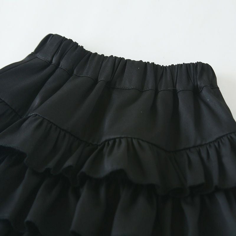 Ins Internet Popular Girl'S Black Skirt Summer Children'S Anti-Running Skirt Pants Baby'S Short Skirt Cake Skirt Pontoon Skirt - Image 4