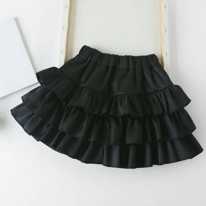Ins Internet Popular Girl'S Black Skirt Summer Children'S Anti-Running Skirt Pants Baby'S Short Skirt Cake Skirt Pontoon Skirt - Image 3