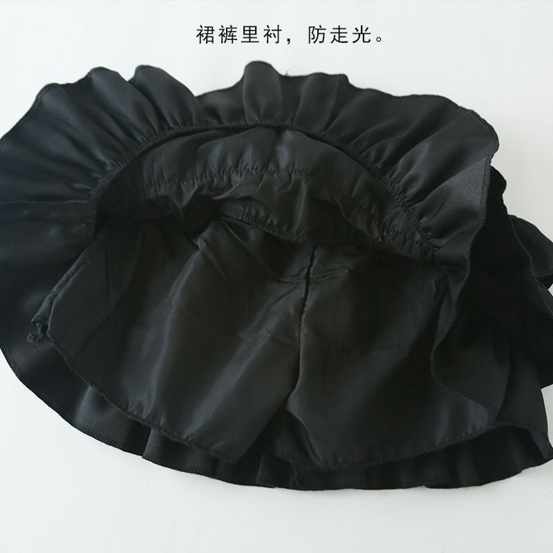Ins Internet Popular Girl'S Black Skirt Summer Children'S Anti-Running Skirt Pants Baby'S Short Skirt Cake Skirt Pontoon Skirt - Image 5