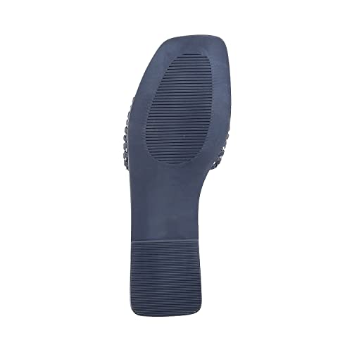 Metro Womens Synthetic Blue Slippers (Size (3 UK (36 EU)) - Image 4