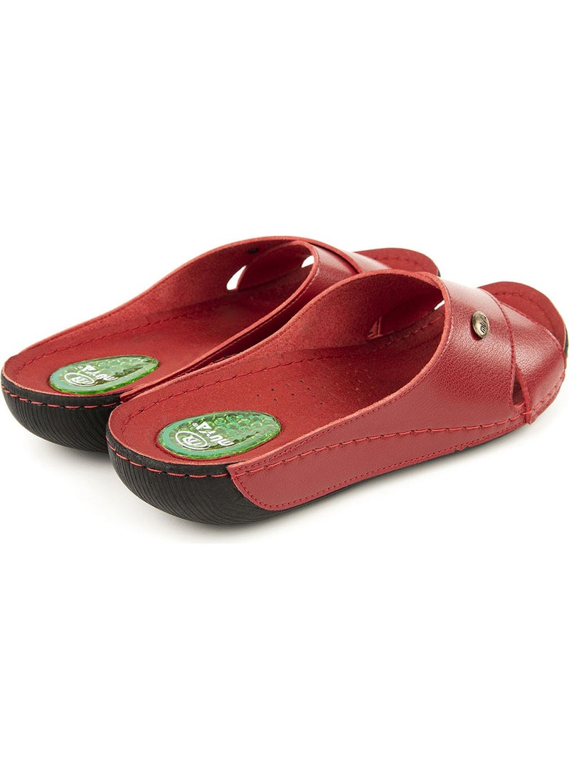 MUYA Orthopedix Cyrus Anatomical Heel Spur Gel Supported All Seasons Women's Slippers 31124  - Image 5