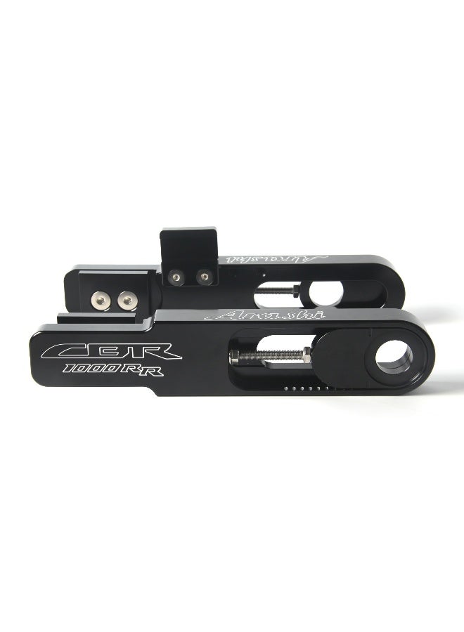 zurio Black Swingarm Extensions Compatible with Honda CBR1000RR CBR1000RRR CBR1000RRR 20172025 CNC Aluminum - Image 2