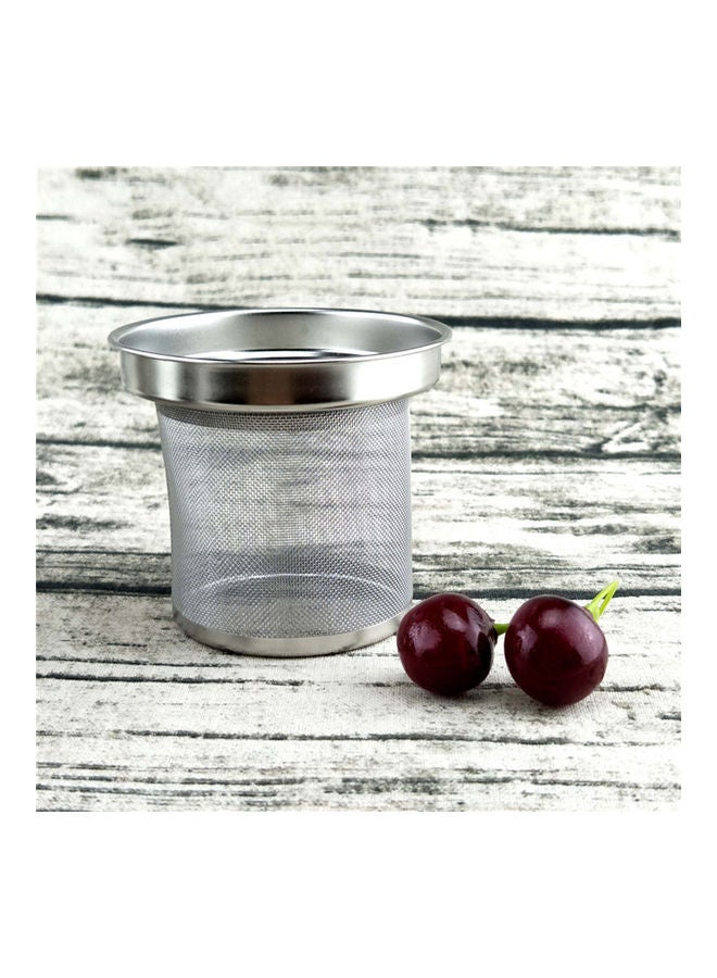 Loquat Stainless Steel Tea Drink Kettle Pot Silver - Image 5