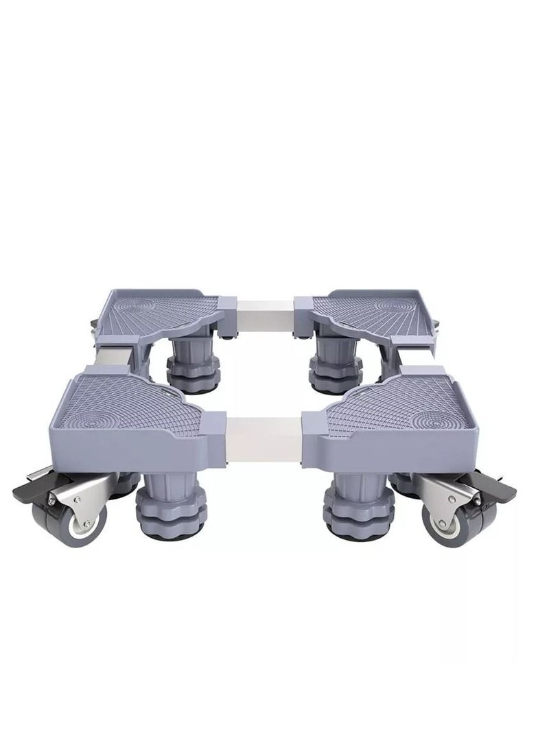 BBstore - Multifunction Movable Washing Machine Base and Refrigerator Stand Base With Wheels - Image 1