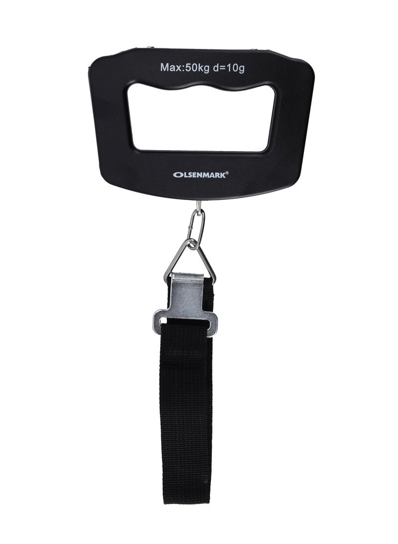 Olsenmark ميزان أمتعة رقمي معلق - السعة القصوى: 50 كجم/10 جرام - Image 1