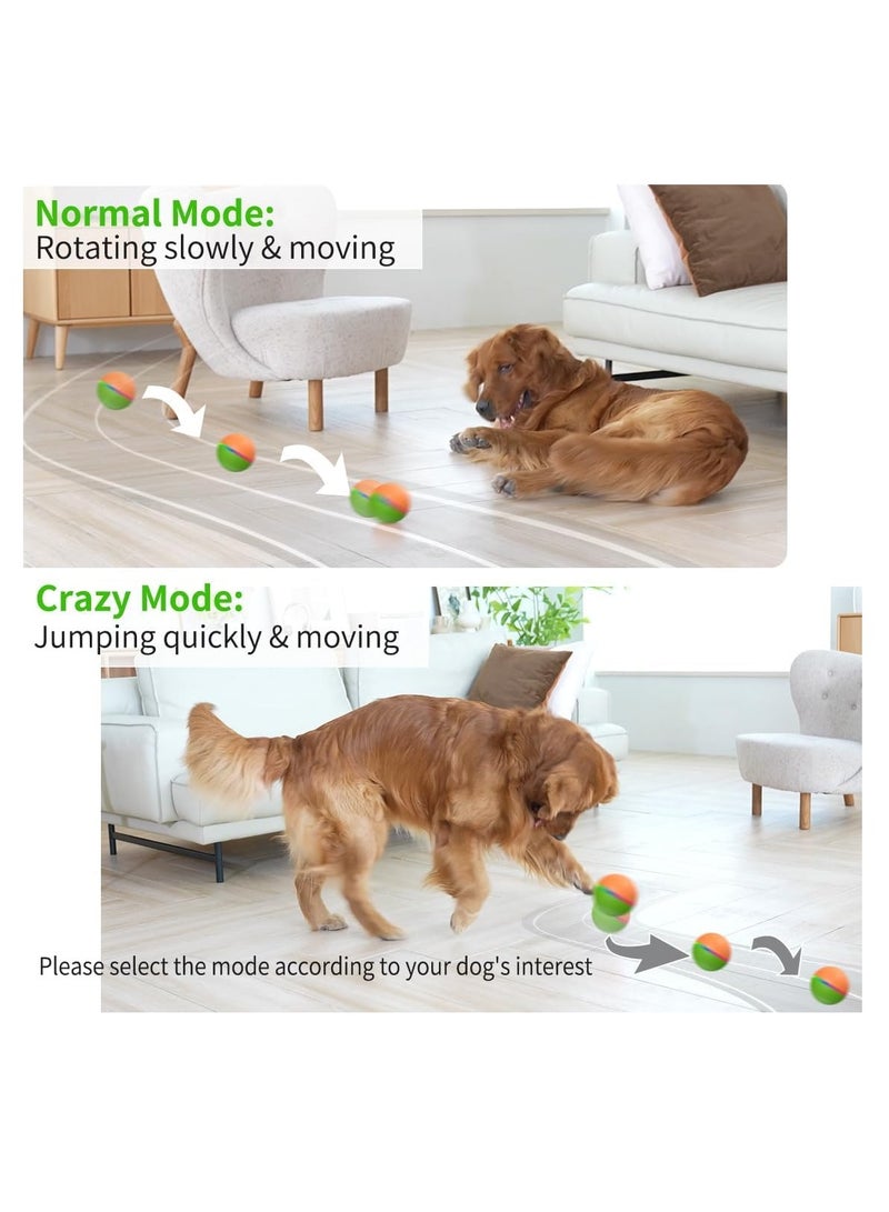 Barakah Dog Toy Ball 2023 Upgraded Radar Sensor Interactive, Smart Dog Toy Ball, Self Rolling Ball for Large Dog, Active Moving Dog Toy with LED Lights, Type-C Rechargeable - Image 4