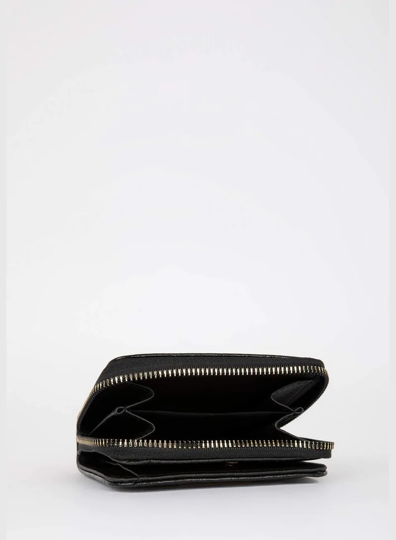 DeFacto Zippered Faux Leather Wallet